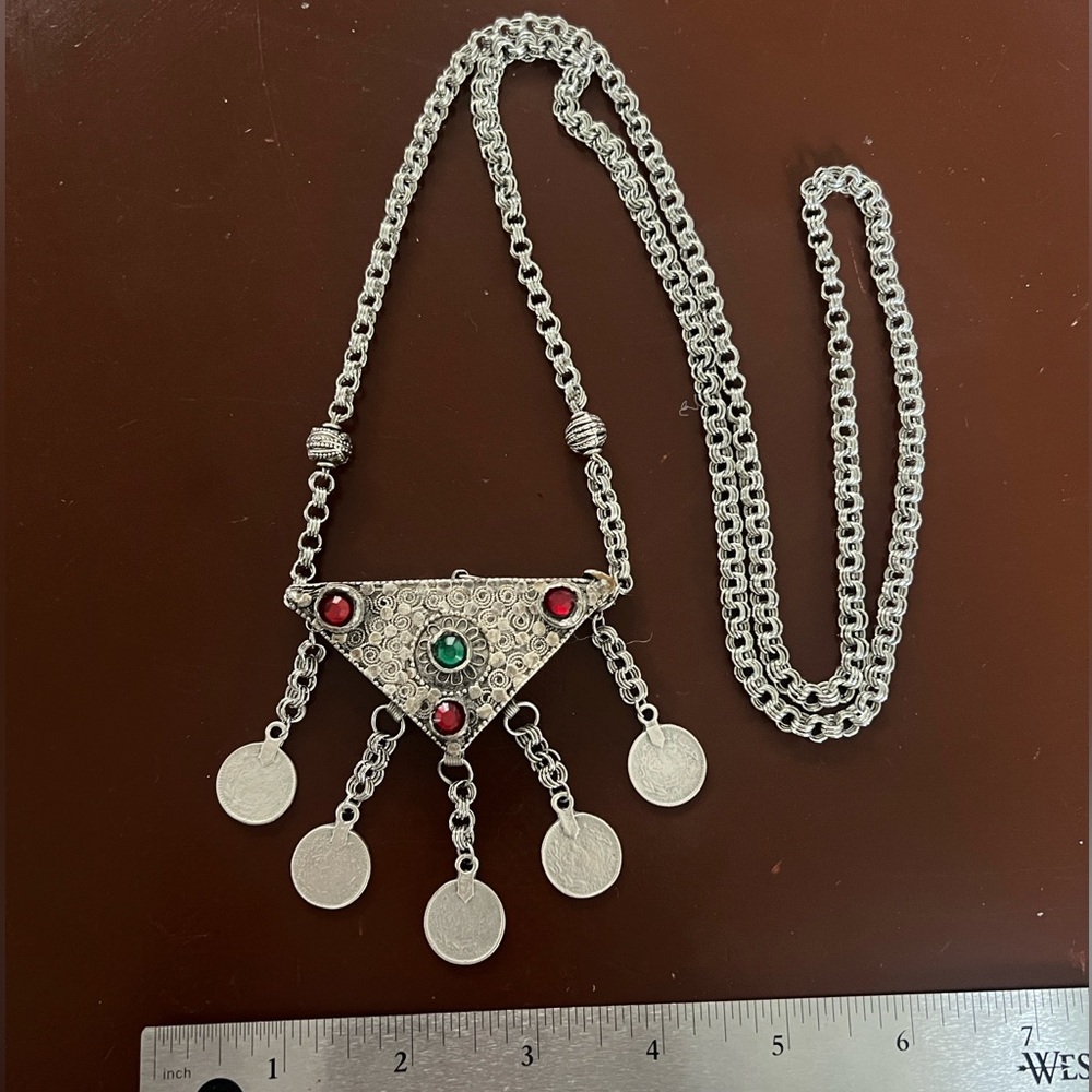 Original Ethnic Amulet For Xhubleta. Slides open on top. (Hajmali)